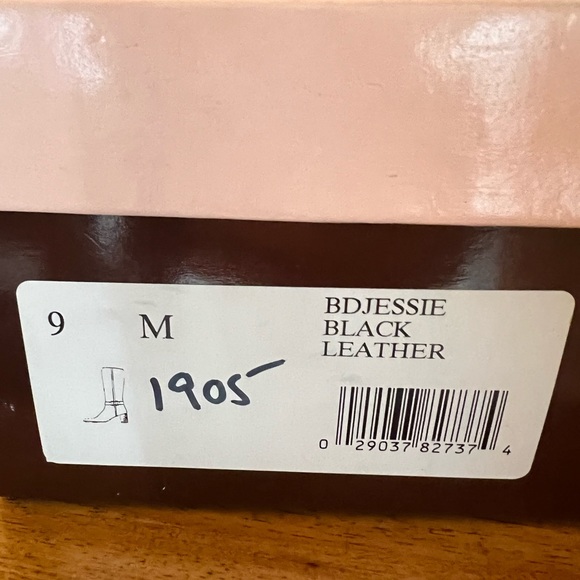 Bandolino black leather boots - Picture 4 of 4